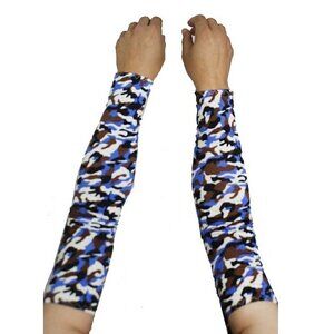 Camouflage Camo Arm UV Protection Golf Driving Outdoors Sleeve Set of 2